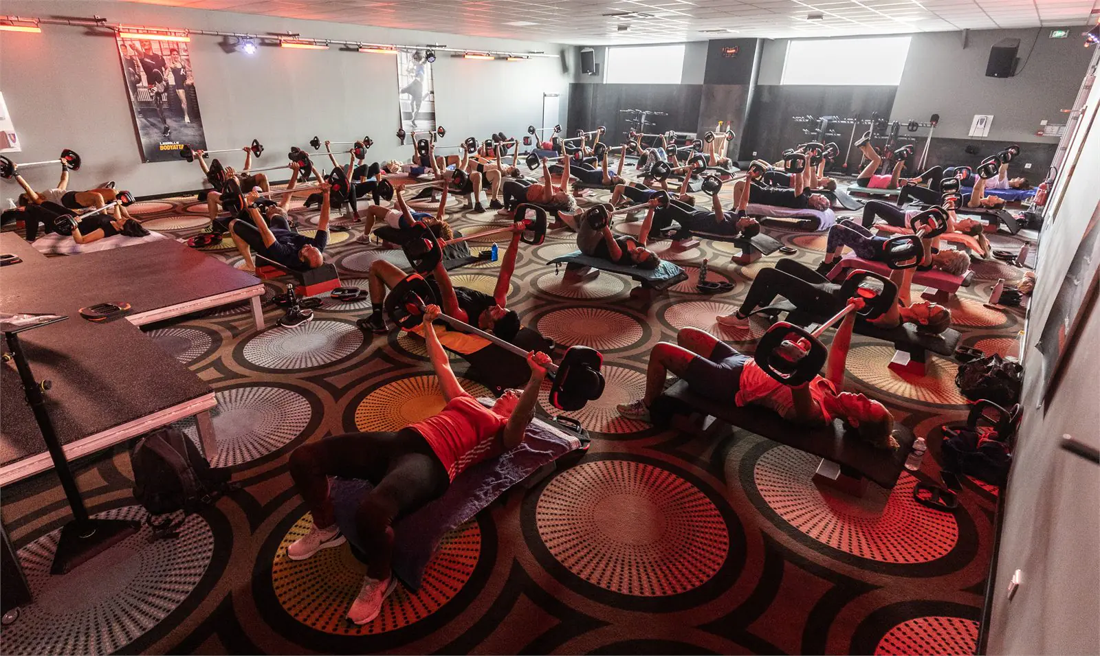 Espace Fitness — studio de cours collectifs LesMills du Garden Fitness